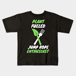 Plant fueled jump rope Kids T-Shirt